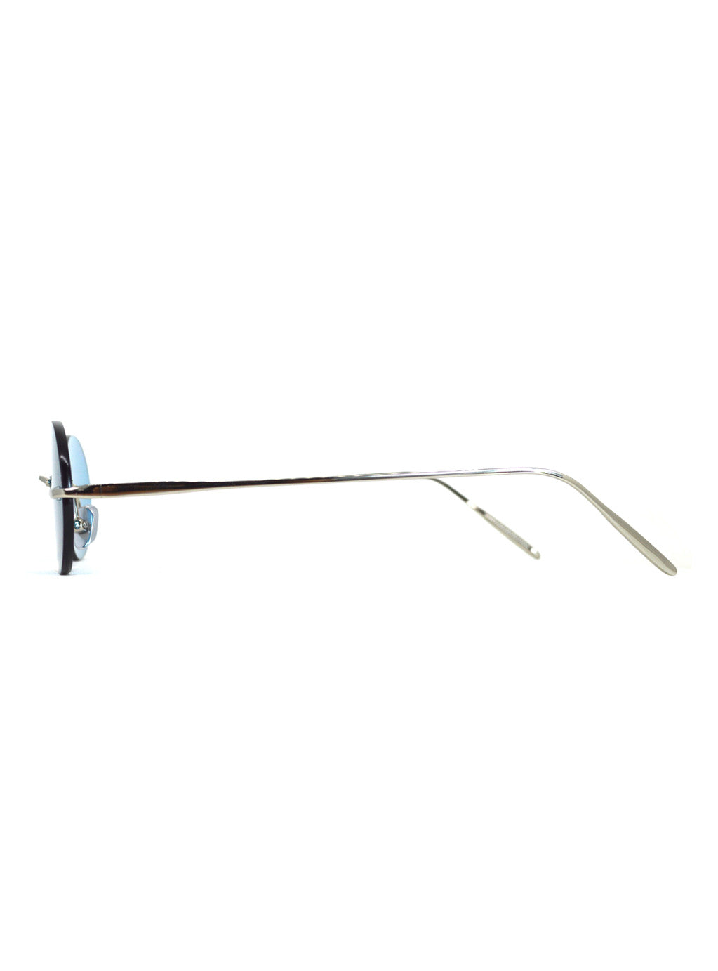 Elenova Silver with Blue Lenses