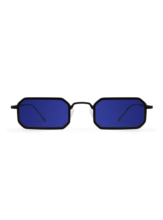 Gamma 2.0 Black with Blue Lenses